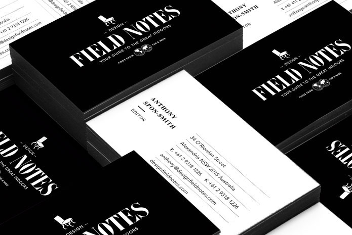 Monogram Design Field Notes Blog Business Cards